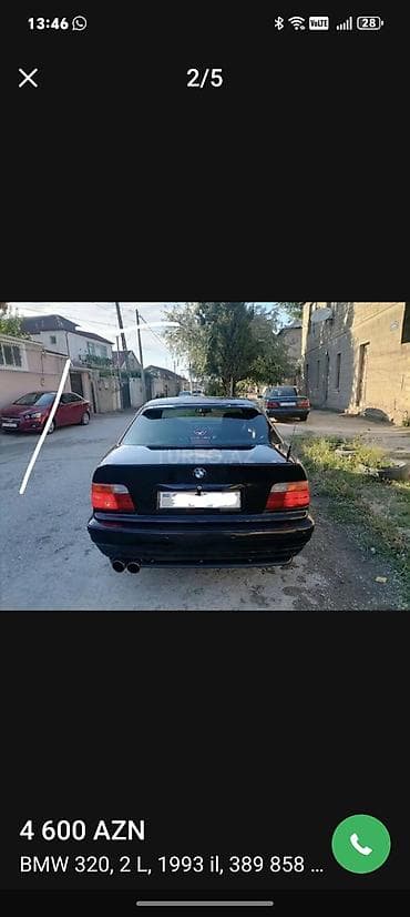 bmw 320: BMW 320: 2 l | 1993 il Sedan — 5