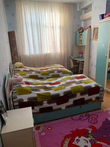 yasamalda satilan bina evleri: 3 otaqlı, Yeni tikili, m. İnşaatçılar, 90 kv. m — 7