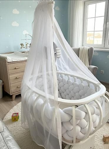 taxta hasar: Oğlan və qız üçün, İşlənmiş, Yumru, Beşik, Dəst ilə, Matras ilə, Yellənmə mexanizm ilə — 1