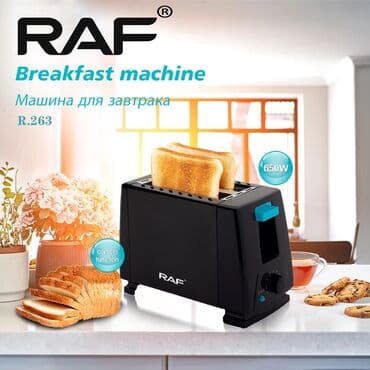 toster qiymətləri: Toster Raf, rəng - Qara, Yeni, Pulsuz çatdırılma — 1