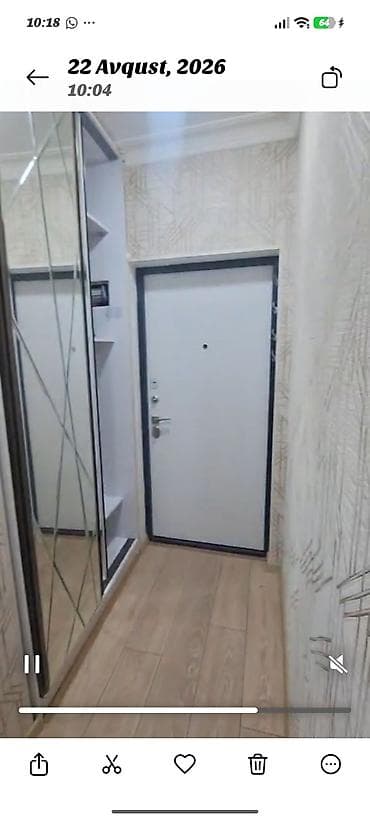 upd evler: 9mkr da yeni tikili binada tam təmirli ev satilir.Həyətyani sahəsi də — 6