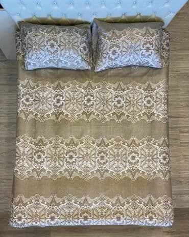 mələfə: Rezinli prostin (mələfə, çarşaf), yastıq üzü ilə birlikdə Ölçüləri — 6