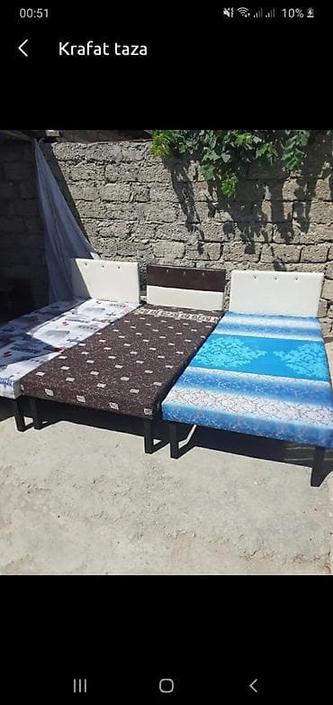 Çarpayı 
Taza 
Hazırı var
Çatdırılma münasib qiymətə