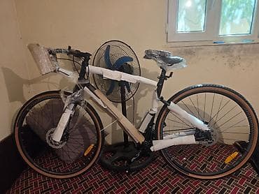 alman velo: Gravel/şosse tərzində velosiped - Rəng: qara-ağ kombinasiyası — 3