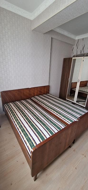 İkinəfərlik çarpayı, Bazasız, Matras ilə, Siyirməsiz