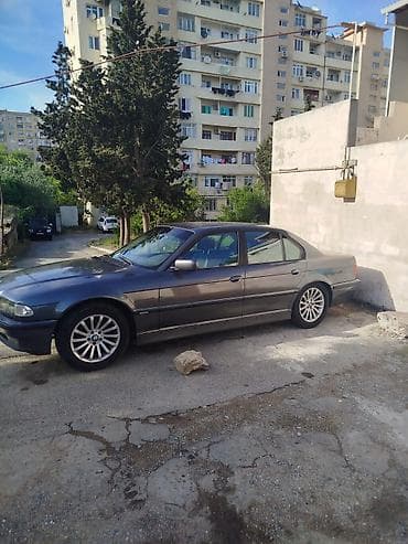 teker diskleri: BMW 7 Series (E38) sedan - Kuzov: 4 qapılı sedan, qrafit-boz rəng - — 2