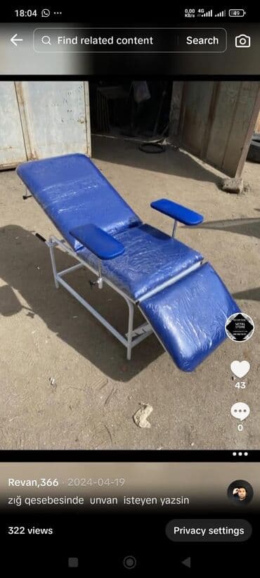 qız otaqları: Tibbi avadanlıqlar dəsti - Katlanabilir tibbi paravan: 2 bölməli — 3