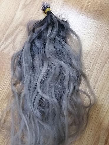 Təbii ambreli boz sac 65 sm