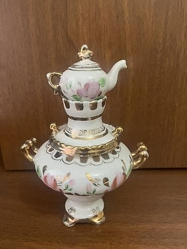 versace servis: Çay dəsti, rəng - Ağ, Farfor — 3