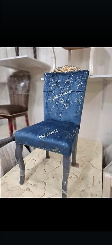 Masalar: Qonaq otağı üçün, Yeni, Qatlanmayan, rəng - Boz Stul — 8