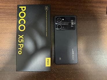 ventilator tap az: Poco X5 Pro 5G, 256 GB, rəng - Qara, Barmaq izi — 1
