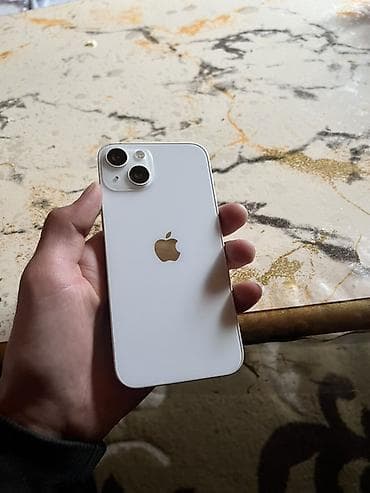 vətən komputer: IPhone 13, Ağ, Face ID — 4