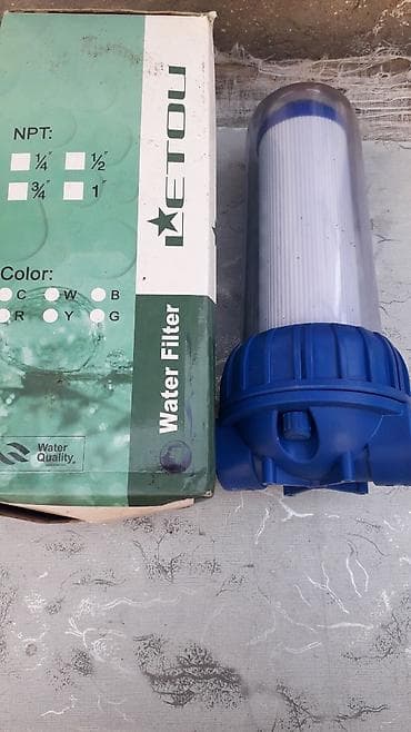 su samuru: LETOU Water Filter – məişət su təmizləmə qolbu (korpus) və kartric — 1