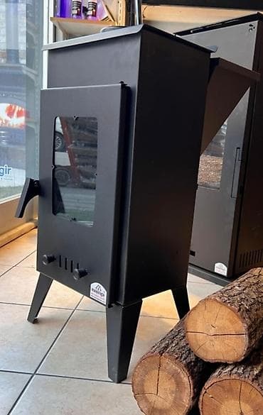 Pelet Soba Kamen satilir. 120kv m, bagli erazini isidir, demir ve