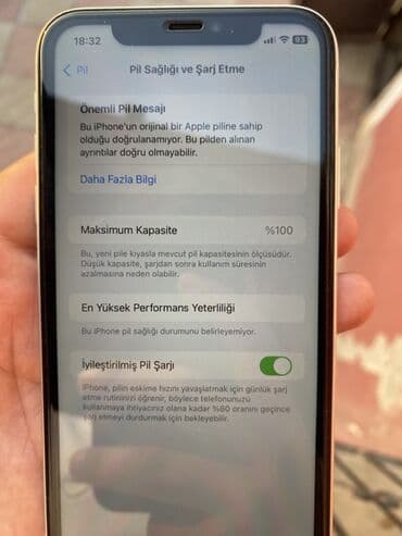 iphone 11 en ucuz qiymeti: IPhone 11, Ağ, Face ID — 9