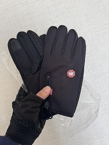 Спорт и отдых: Qış üçün isti əlcəklər – qara rəng - Material: yumşaq flis (içlik tam — 6