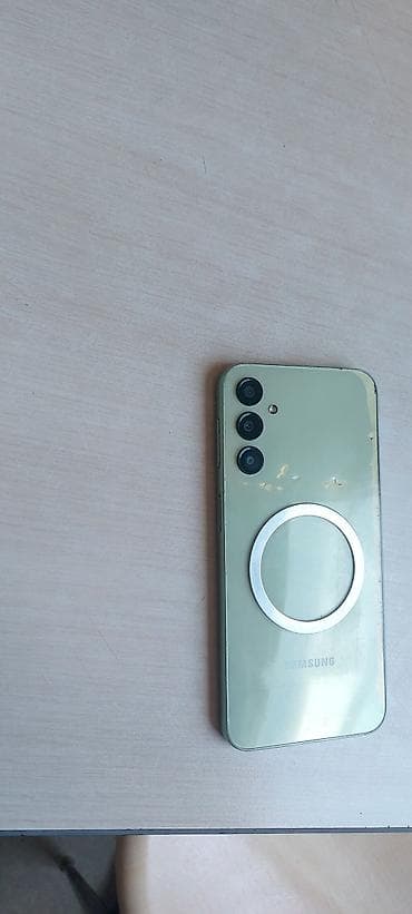 Samsung Galaxy A24 4G, 128 GB, rəng - Yaşıl, Sensor, İki sim kartlı, Face ID