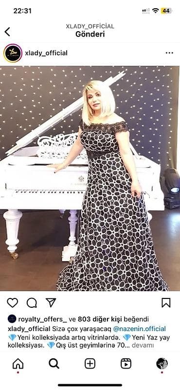 bape x: Ziyafət donu, Maksi, X-Lady, L, XL — 2