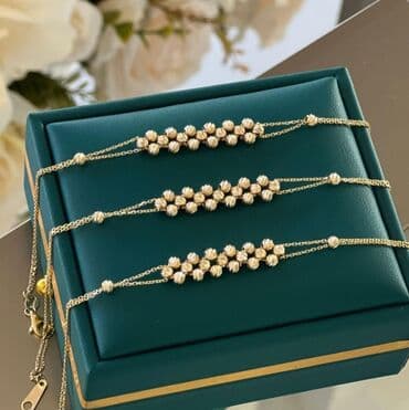 qaş sabitləyici: Bilərzik, Pandora, Sarı qızıl, 585 Əyar, 1500 g — 1