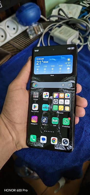 Honor X9b, 256 GB, rəng - Qara, Face ID