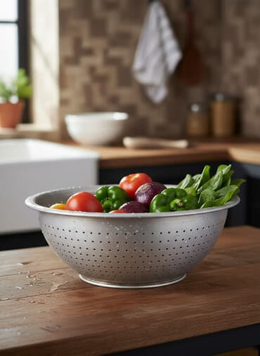 metbex ucun aksesuarlar: Sovet vaxtın böyük aşsüzəni hün 20sm diametri 46sm — 1