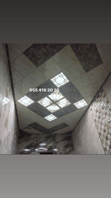 алчипан цена в баку: Подвесной потолок, Металл, Влагостойкая, Бесплатная доставка, Бесплатная установка, C гарантией — 1