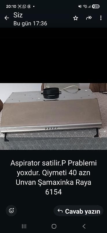 dvd changer system: Mətbəx aspiratoru - Rəng: metalik/gümüşü - Növ: divaraltı (klassik) — 1