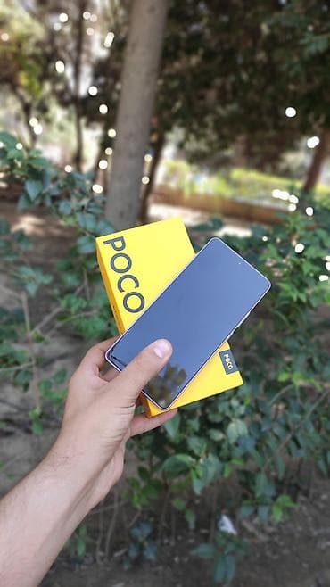 airpords pro: Poco M6 Pro, 256 GB, rəng - Bənövşəyi, Sensor — 2