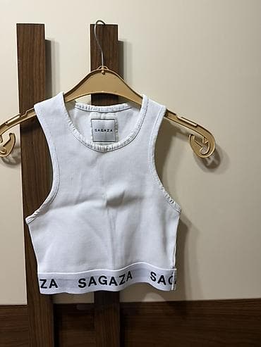 Şəxsi əşyalar: Atlet/krop-top – SAGAZA brendi ideal veziyyetde 2 defe geyinilib xs-s — 1