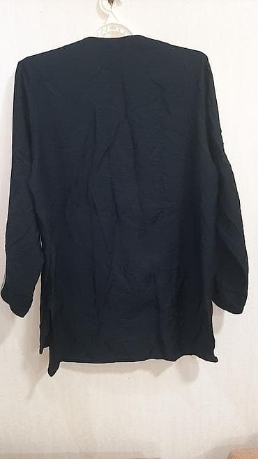 yun corablar: Sementa qadın üst geyimi – 3XL - Rəng: qara - Model: ön hissədə tam — 3