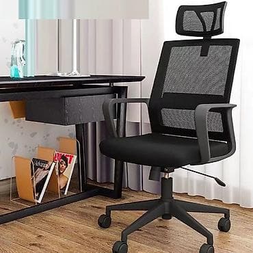 kreslo gence: Yeni, Təkərli, Qolları tənzimlənmir, Parça — 2