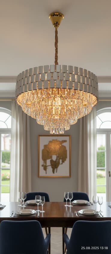 Çılçıraq, 10 və daha çox lampa, Metal lalafo.az -da Çılçıraq, 10 və daha çox lampa, Metal