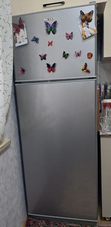 Mətbəx kombaynları və doğrayıcıları: İşlənmiş 2 qapılı Soyuducu Satılır, rəng - Boz — 1