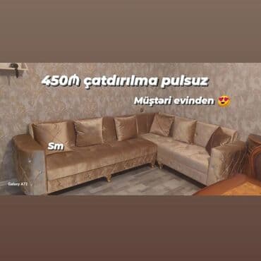 parça qiymətləri: Künc divan, Yeni, Açılmayan, Bazasız, Parça, Ünvana pulsuz çatdırılma — 3