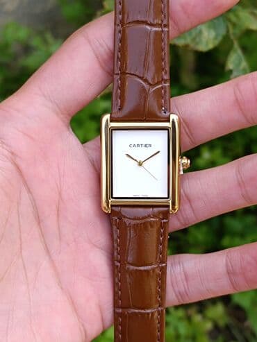 cartier браслет qiymeti: Новый, Наручные часы, Cartier, цвет - Черный — 3