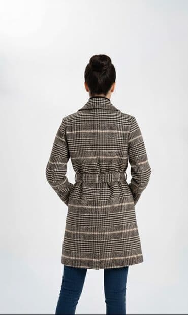 Digər qadın geyimləri: Plaş, Defacto, M, rəng - Qəhvəyi — 2