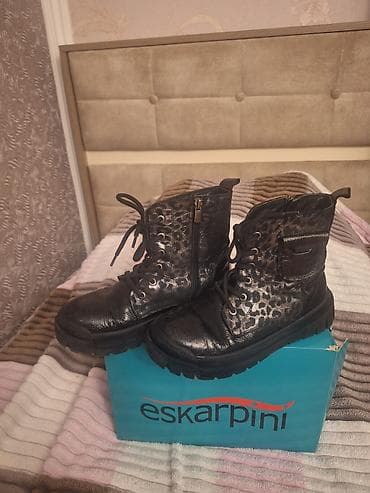 Uşaq dünyası: Rəng - Qara Botinkalar, Ölçü: 36, Qız üçün — 3