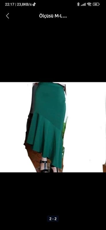 qadın kurkləri: Ətəklər — 10