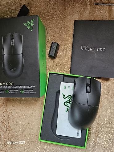 komputer notebook: Razer Viper V3 pro
Sadece usb kabelde işleyir — 2