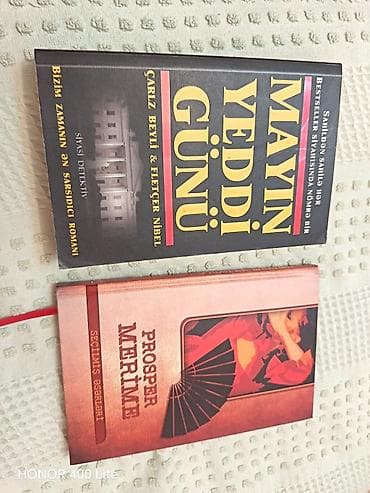 Satılır: 2 ədəd kitab dəsti 1) “Mayın yeddi günü” – Çarlz Beyli &
