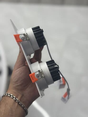 spot işıqlar qiyməti: Duroselli spot 4000k işıq rənginə sahib olan metal korpuslu, soyutmalı — 3