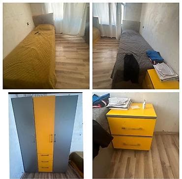 ev t: Gənc yataq dəsti Tərkibi: - 2 ədəd tək nəfərlik çarpayı (matras — 1