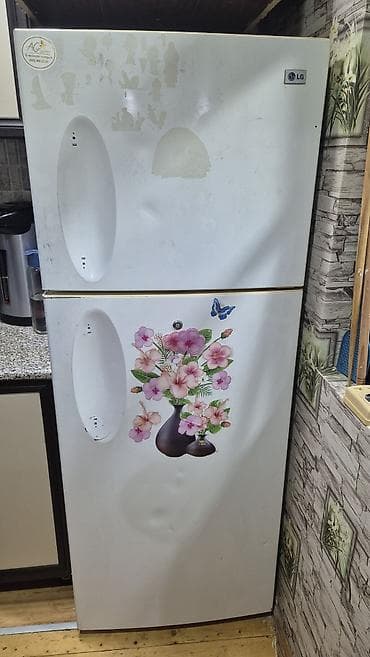 İşlənmiş 2 qapılı LG Soyuducu Satılır, rəng - Ağ