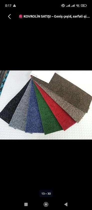 Rezin döşəmə örtüyü: Kovrolin örtükləri – geniş rəng və tekstura seçimi Məhsul: Döşəmə — 1