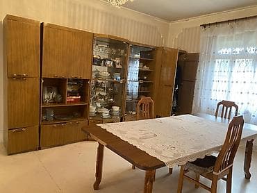 Qonaq otağı üçün, Açılmayan, Dördbucaq masa, 4 stul