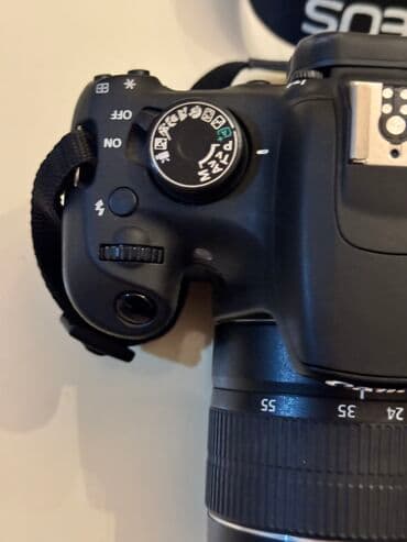 deri sumka: Canon Eos 1200d. Çox az işlənilib. Cızığı yoxdur. Zaryadka çox yaxşı — 2