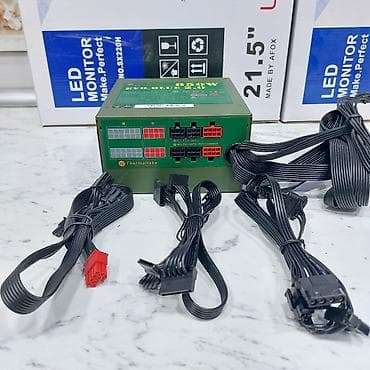 Настольные ПК и рабочие станции: Блок питания Thermaltake, 850 Вт, Б/у — 5