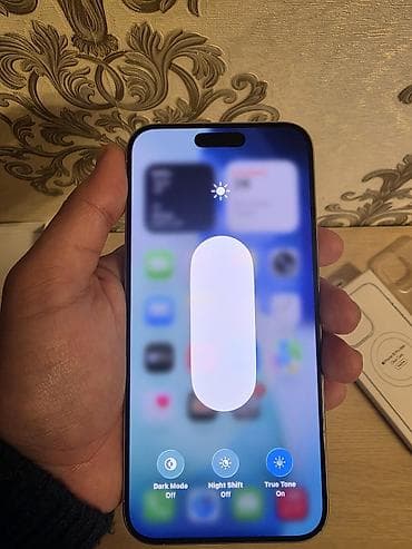 iphone adapteri: IPhone 15 Pro Max, 256 GB, White Titanium, Simsiz şarj, Face ID, Sənədlərlə — 3