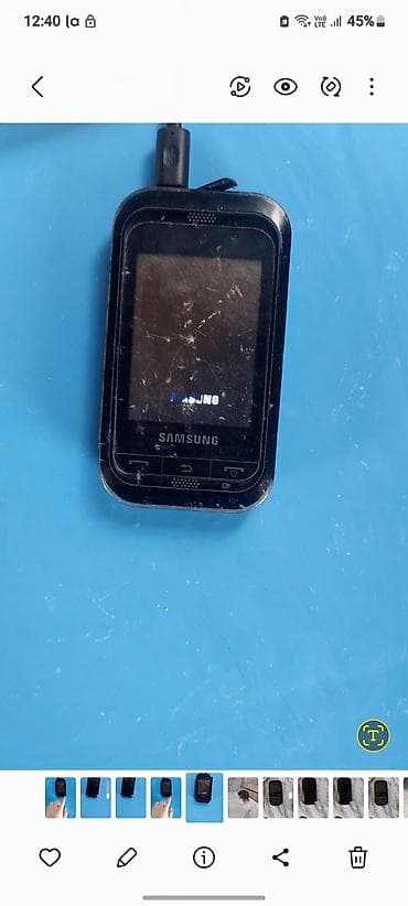 samsung galaxy note 1: Samsung 8 GB, rəng - Qara, Sensor — 2