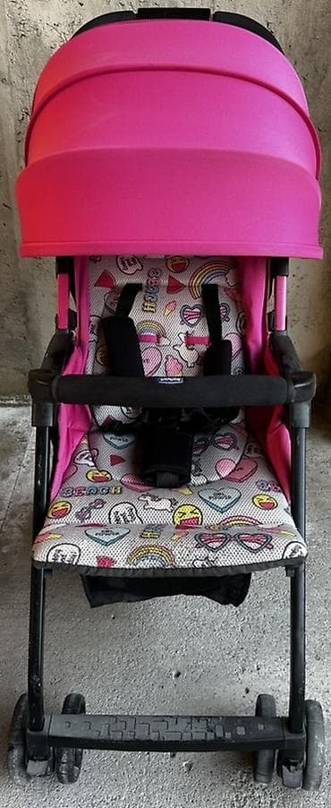 Uşaq dünyası: İki tutacaqlı araba, Chicco, İşlənmiş, Cins: Qız, Ünvandan götürmə, Ödənişli çatdırılma — 2